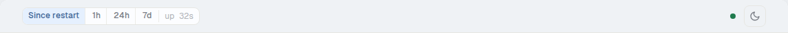 Status bar
